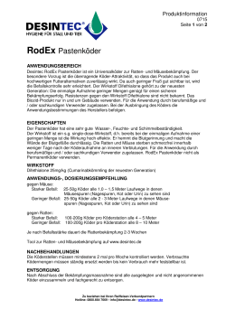 RodEx Pastenk&ouml;der