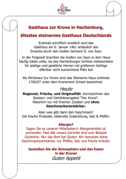 Heute Guten Appetit