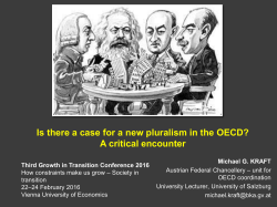 Is there a case for a new pluralism in the OECD? A critical encounter