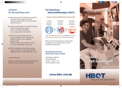 Heilen mit Sauerstoff