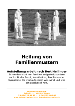 Heilung von Familienmustern