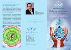 Heilen und transformieren mit Herzenergie