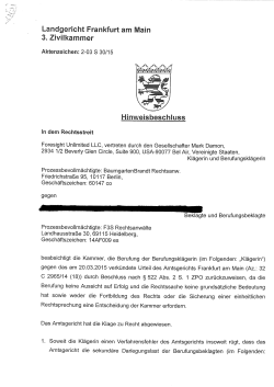 LGFrankfurt2-03S30-15Beschlussvom18.09.2015
