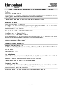 Programm - Kino in Bautzen