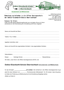 Doktor-Eisenbarth-Schule Oberviechtach (Grundschule und