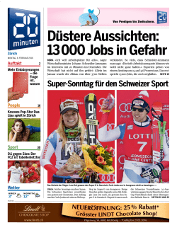 Düstere Aussichten: 13 000 Jobs in Gefahr