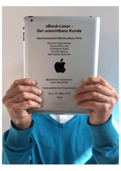 eBook-Leser - Der unsichtbare Kunde