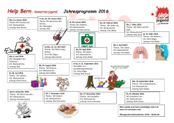 Jahresprogramm