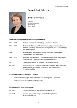 Dr. med. Ruth Offergeld