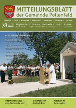 Mitteilungsblatt 2015