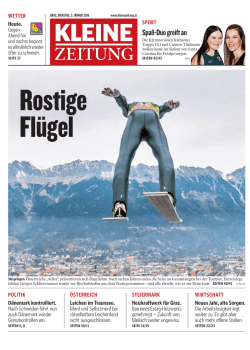 Spaß-Duo greift an - Kleine Zeitung ePaper