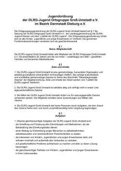 Entwurf Jugendordnung Gross