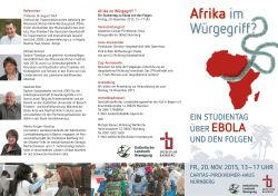 Afrika im Würgegriff? - Caritas-Pirckheimer-Haus