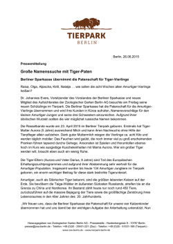 Gro&szlig;e Namenssuche mit Tiger-Paten