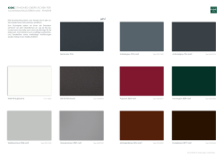 EGE Farbmuster Aluminium