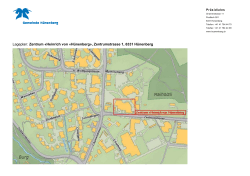 Lageplan: Zentrum «Heinrich von «Hünenberg», Zentrumstrasse 1