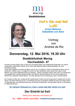 Hol`n Sie mal tief Luft!