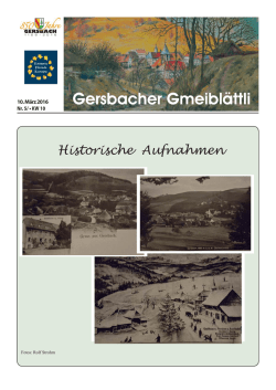 Historische Aufnahmen