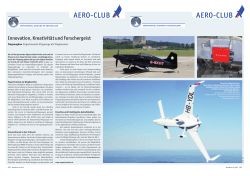 AERO-CLUB AERO-CLUB - EAS Experimental Aviation of Switzerland