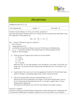 Abnehmen (B)