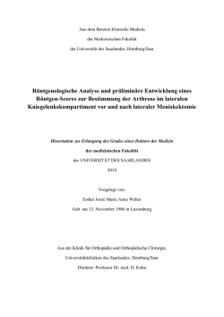 Dokument 1 - SciDok - Universit&auml;t des Saarlandes