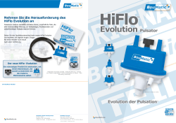 Broschüre HiFlo   Evolution