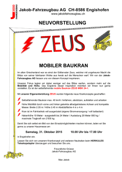 Flyer Website - Jakob Fahrzeugbau AG