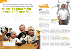 Heut` beginnt mein