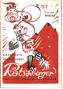 Festschrift der Karnevalsgesellschaft - 1.FC-Quadrath