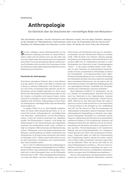 Anthropologie - Friedrich Verlag