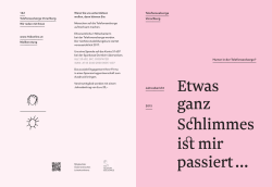 Jahresbericht 2015 - Telefonseelsorge Vorarlberg