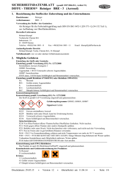 DIFFU - THERM® Reiniger BRE - 3 (Aerosol)