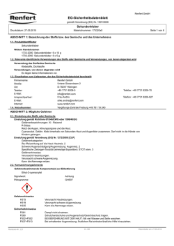 EG-Sicherheitsdatenblatt