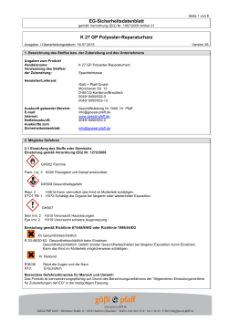 K 27 GP Polyester-Rep.harz SD