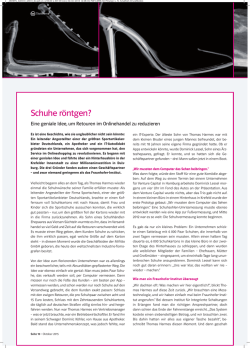 Schuhe röntgen?