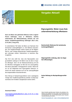 Eignungsleihe