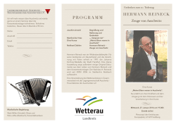 programm - Lagergemeinschaft Auschwitz