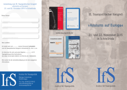 herunterzuladen - Institut f&uuml;r Staatspolitik