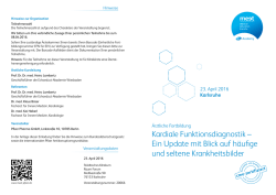 Ein Update mit Blick auf h&auml;ufige und seltene - Meet