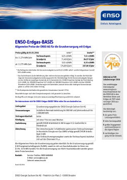 ENSO-Erdgas-BASIS - ENSO Energie Sachsen Ost AG