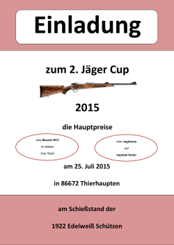 J&auml;ger Cup 2015