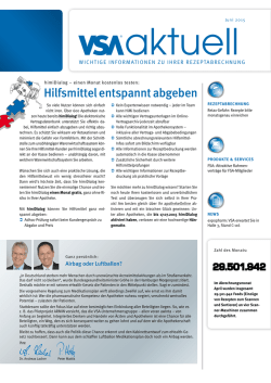 Hilfsmittel entspannt abgeben