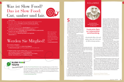 Gut, sauber und fair. Werden Sie Mitglied!