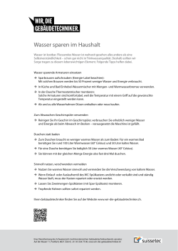 Wasser sparen im Haushalt 90.8 KB pdf