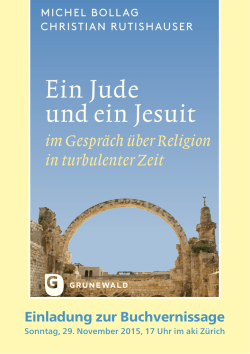 Ein Jude und ein Jesuit - Lassalle-Haus