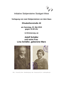 Informationen / Verlegungsblatt