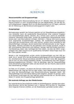 Gruppenanfrage