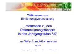 Info Diff März 2016 - Willy-Brandt-Gymnasium Oer