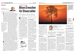 Wünsche ans Christkind_Kleine Zeitung 04.12.2015