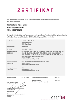 ISO-Zertifikat